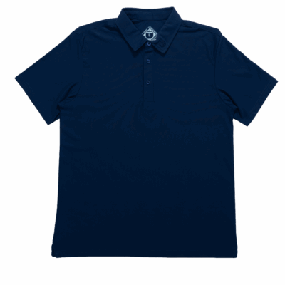 D-Tec Active Men’s Polo — Dark Navy