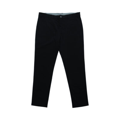 Black golf trousers